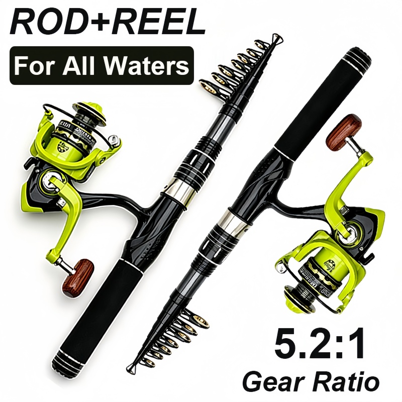 Fishing Rod Combo - Canna da pesca e mulinello combinati,