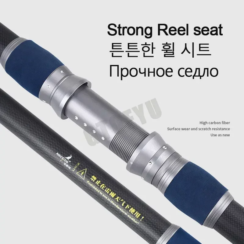 Canna da pesca in carbonio da  - Fishing Rod Surf recensione e prezzo