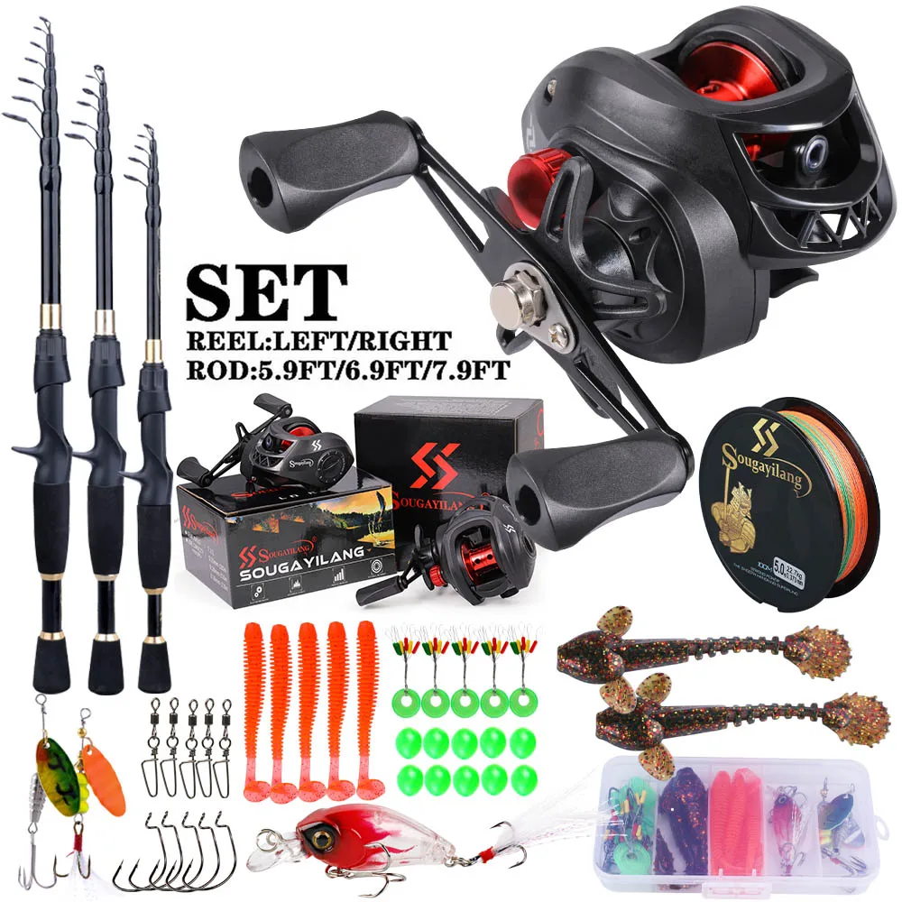 Canna da pesca e mulinello Sou - Fishing Rod Combo recensione e prezzo